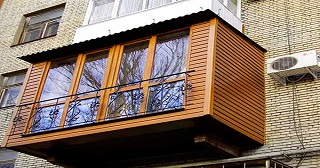 Внешняя отделка балкона Волжский цена от 1044 руб. м/2.